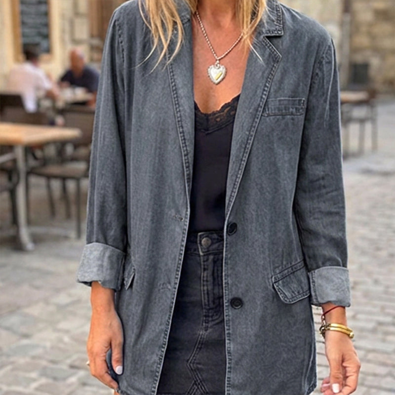 Women's Loose Casual Denim Jacket