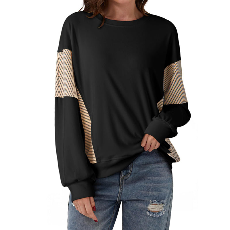 Women's Crewneck Casual Long Sleeve Sweatshirt