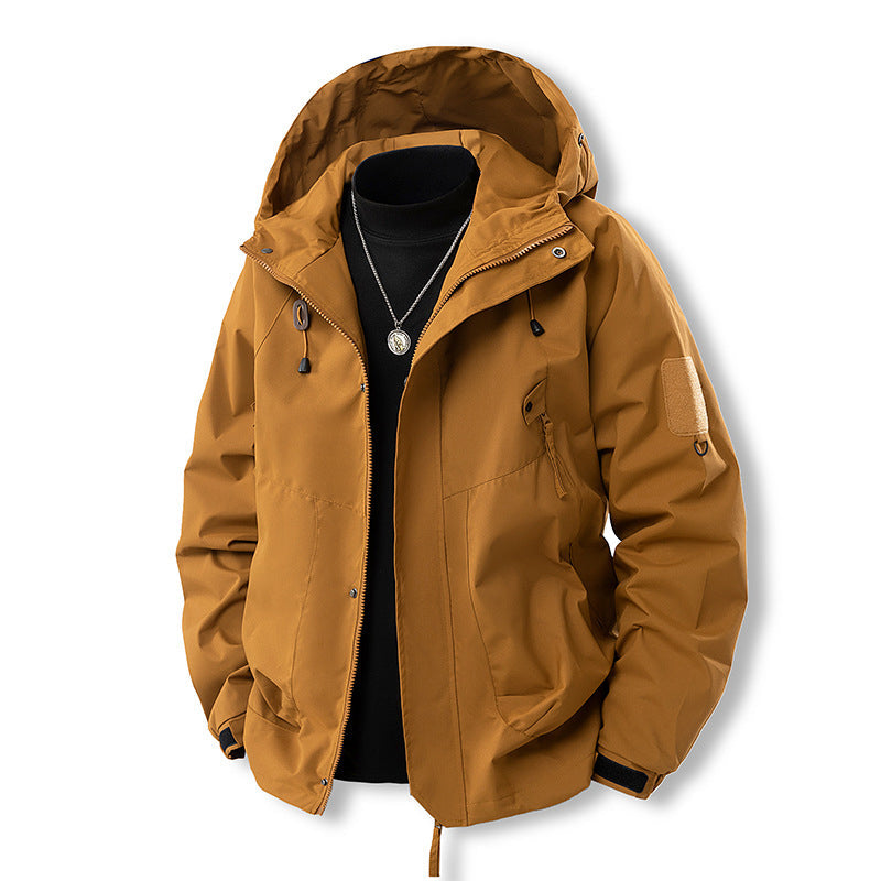 Men's Windproof Cargo Jacket