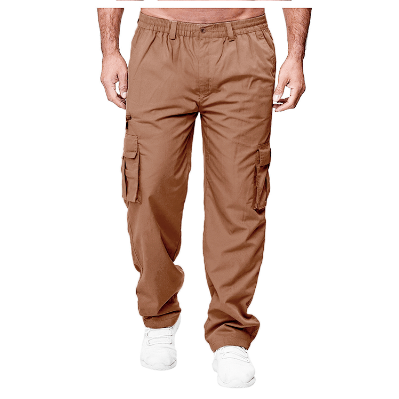 Men's Loose Fit Straight Leg Cargo Pants