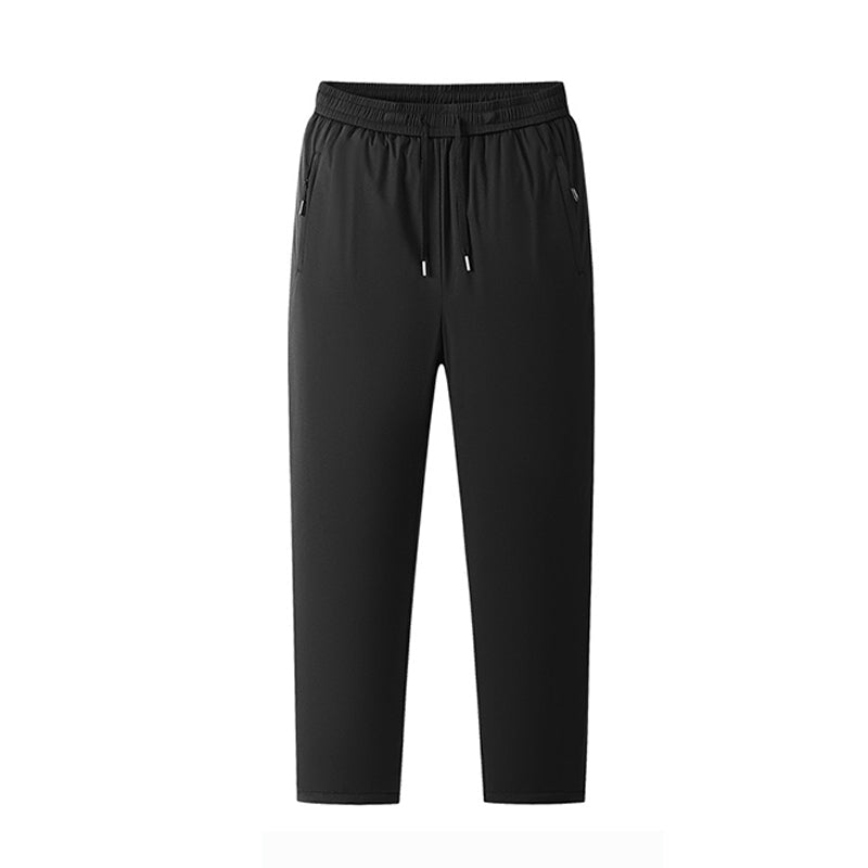 Men's Thickened Warm-Lined Tapered Pants
