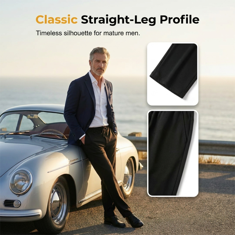 Summery Ice Silk Sports Pants