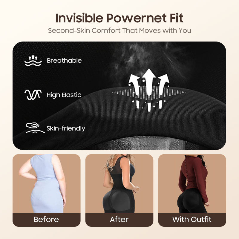 ✨ Women's Shaping Bodysuit – Tummy Control & Booty Lifting Design, Wear as Top or Shapewear, Perfect for Jeans, Skirts & High-Waisted Bottoms