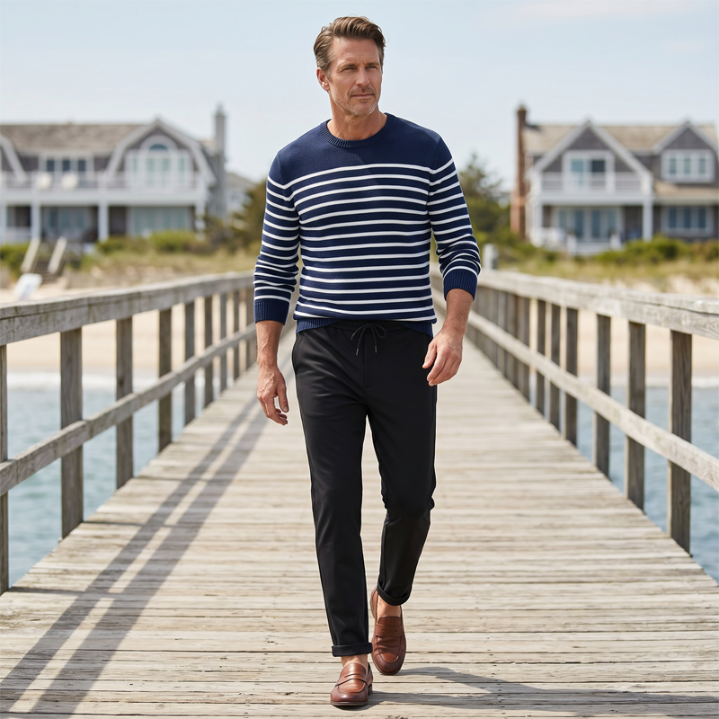 Summery Ice Silk Sports Pants