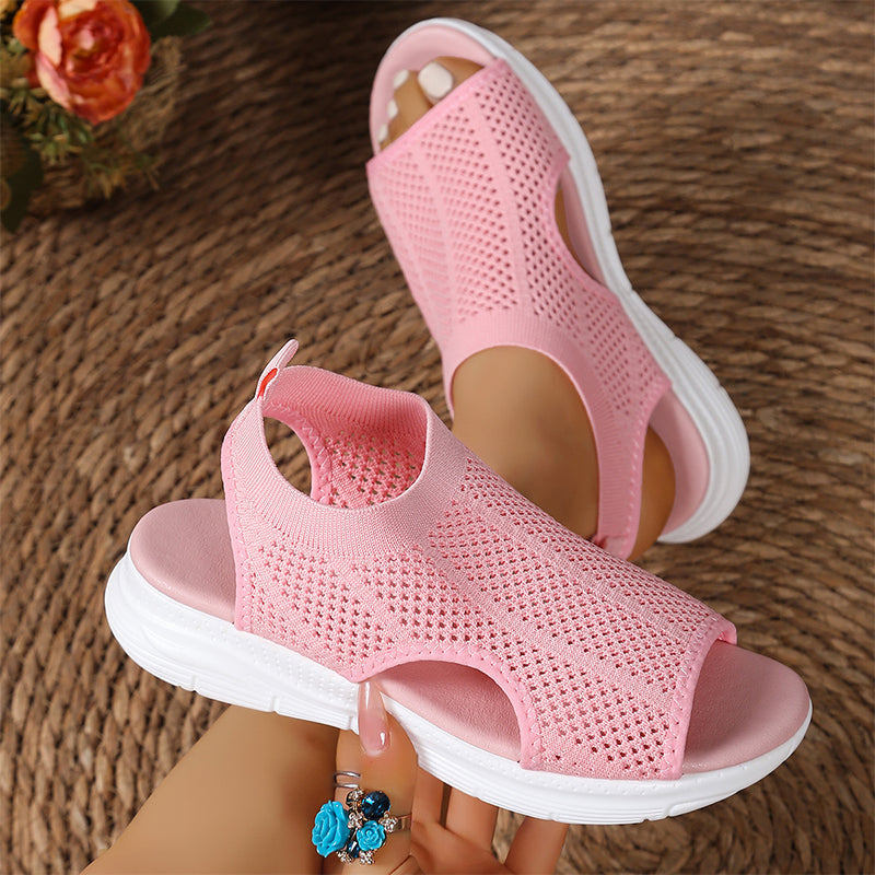 Women's Breathable Mesh Open-Toe Sandals