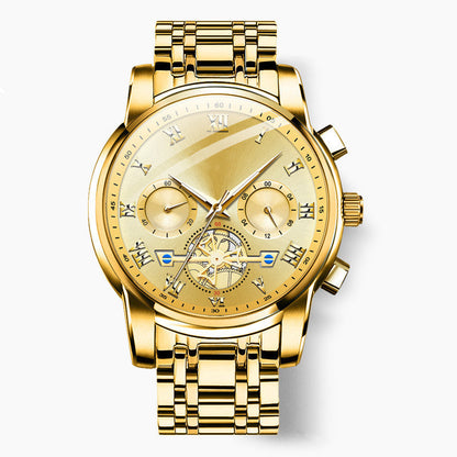 Luxusdesign Dodecagon Quartz Watch Neues multifunktionales Männer -Armbanduhr