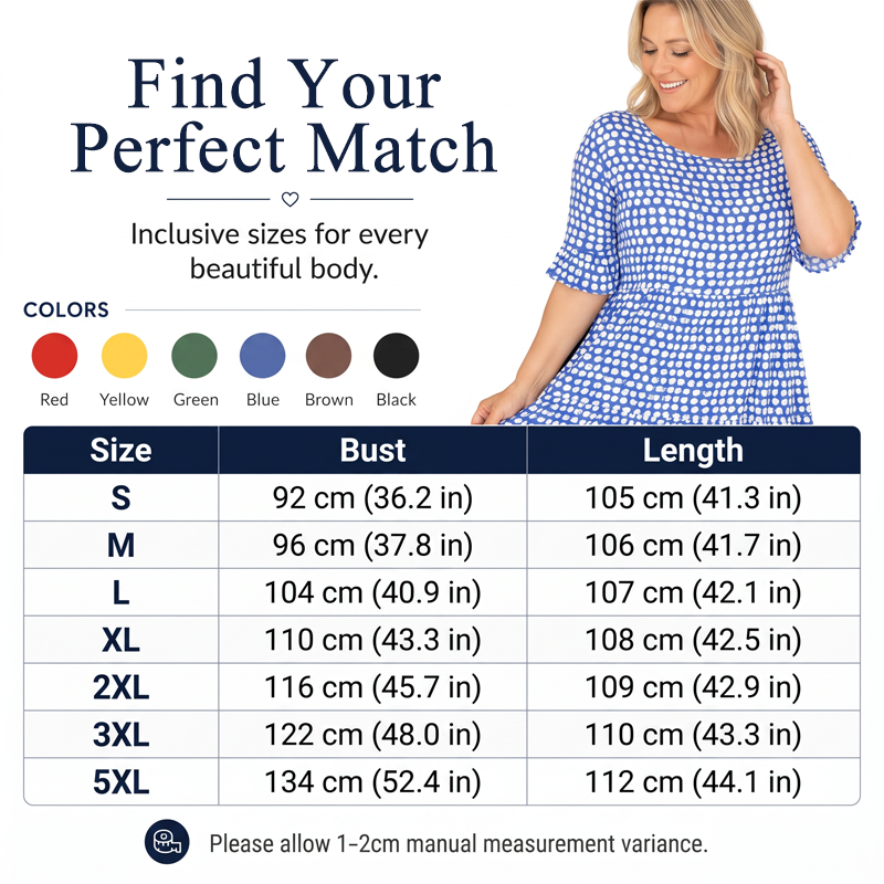 Women's Casual Crew Neck Midi Dress