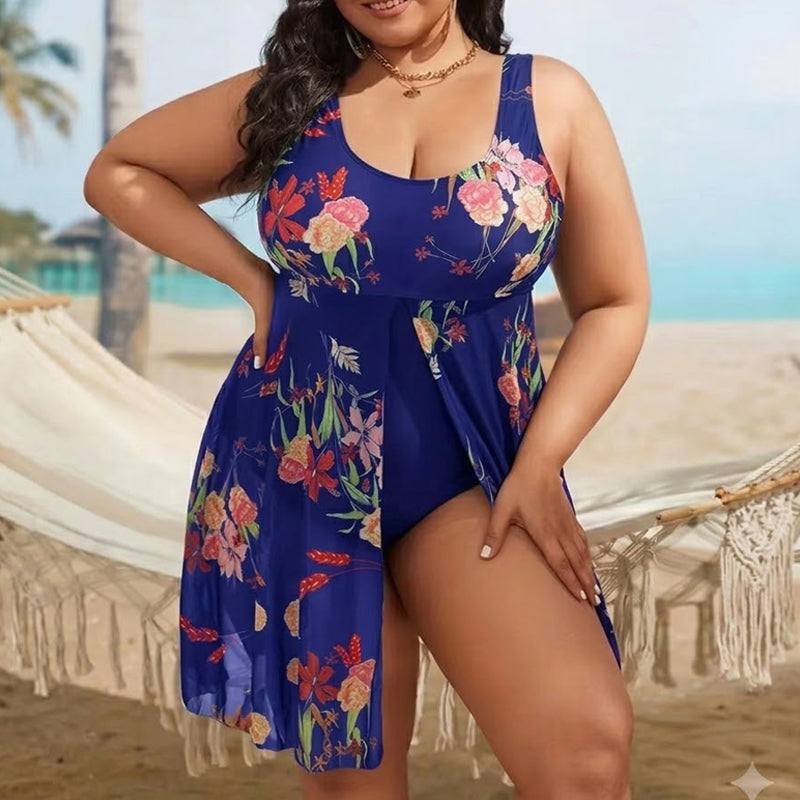 Women's Plus Size Swimdress Bikini