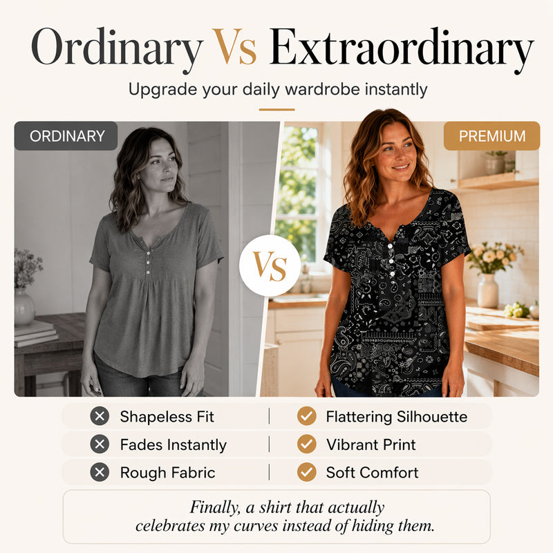 Women's V Neck Short Sleeve T Shirt