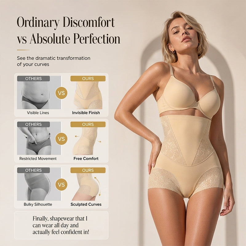 Women's High Waist Tummy Control Panties