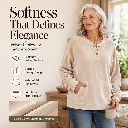 Women's Golden Velvet Sweatshirt