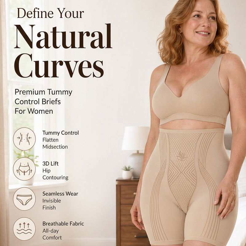 Women's High Waist Tummy Control Shapewear Pants