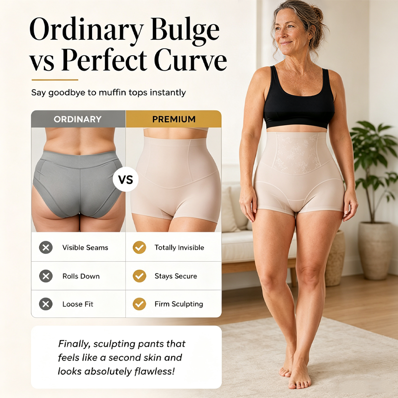 Women's Seamless High-Waisted Shaping Panties