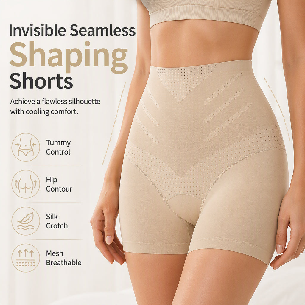 Seamless Tummy Control Safety Shorts for Women