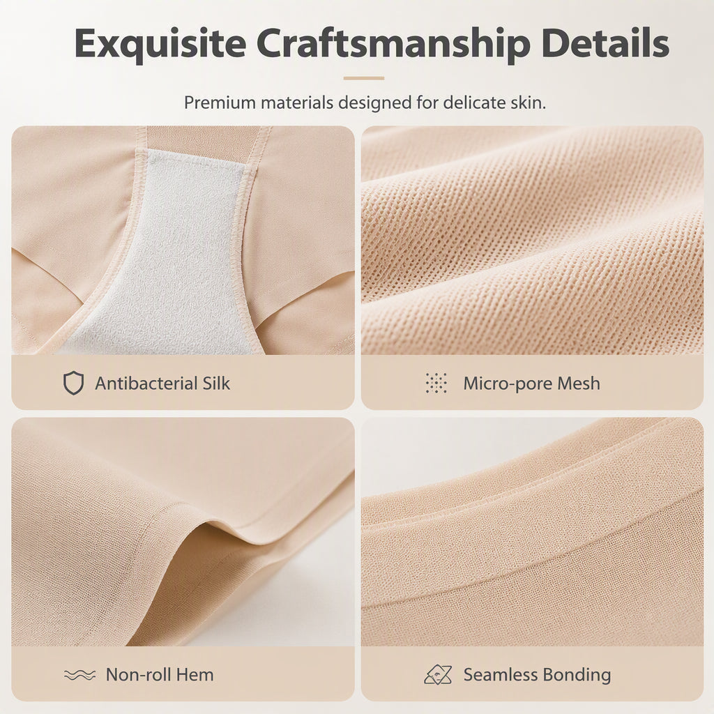 Seamless Tummy Control Safety Shorts for Women