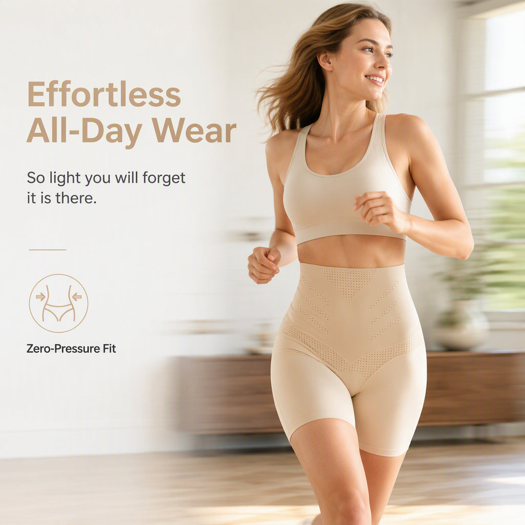 Seamless Tummy Control Safety Shorts for Women