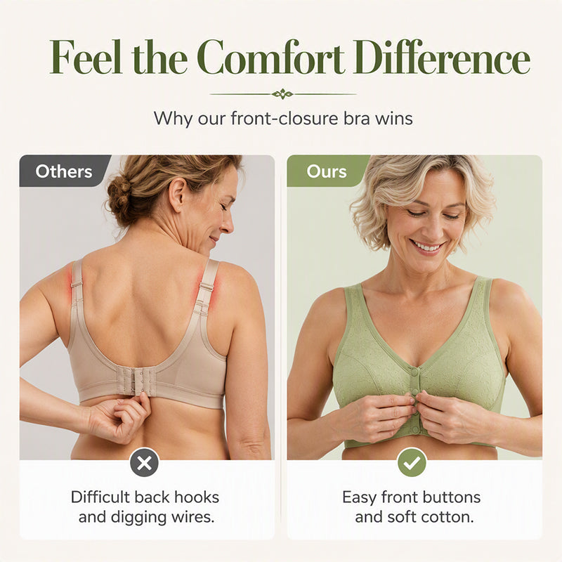 Women’s Wireless Front Closure Bra