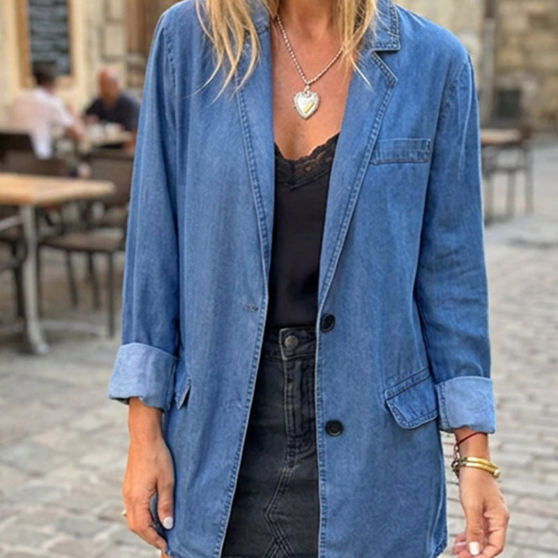 Women's Loose Casual Denim Jacket