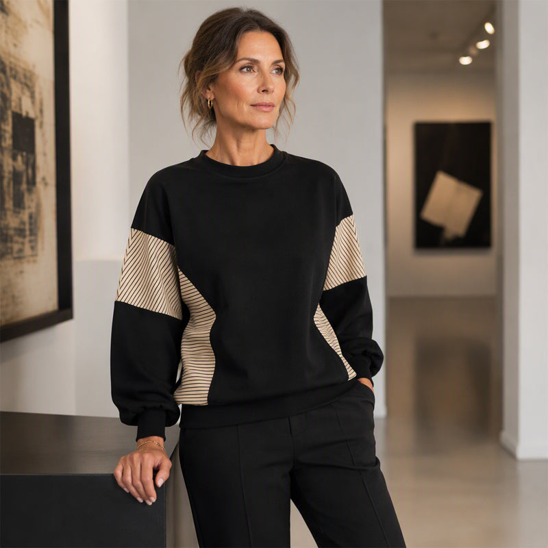 Women's Crewneck Casual Long Sleeve Sweatshirt