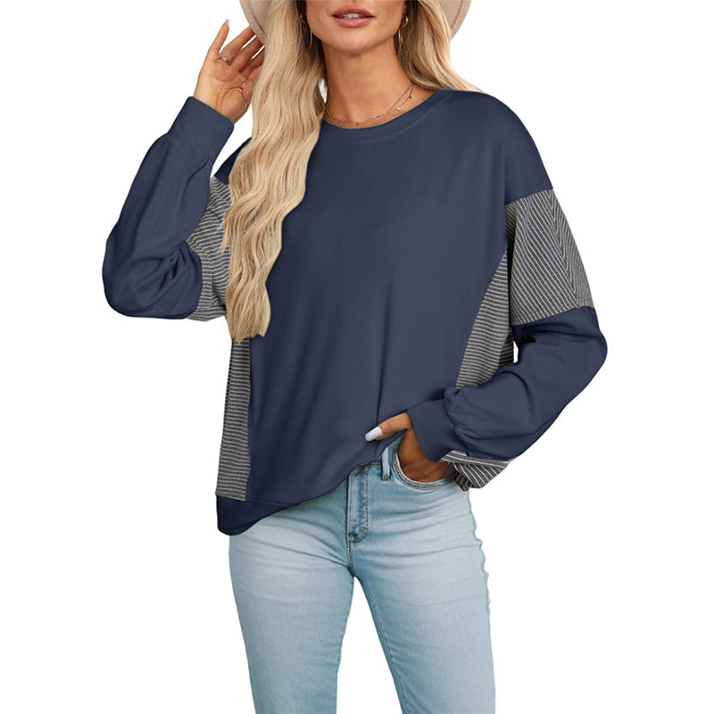 Women's Crewneck Casual Long Sleeve Sweatshirt