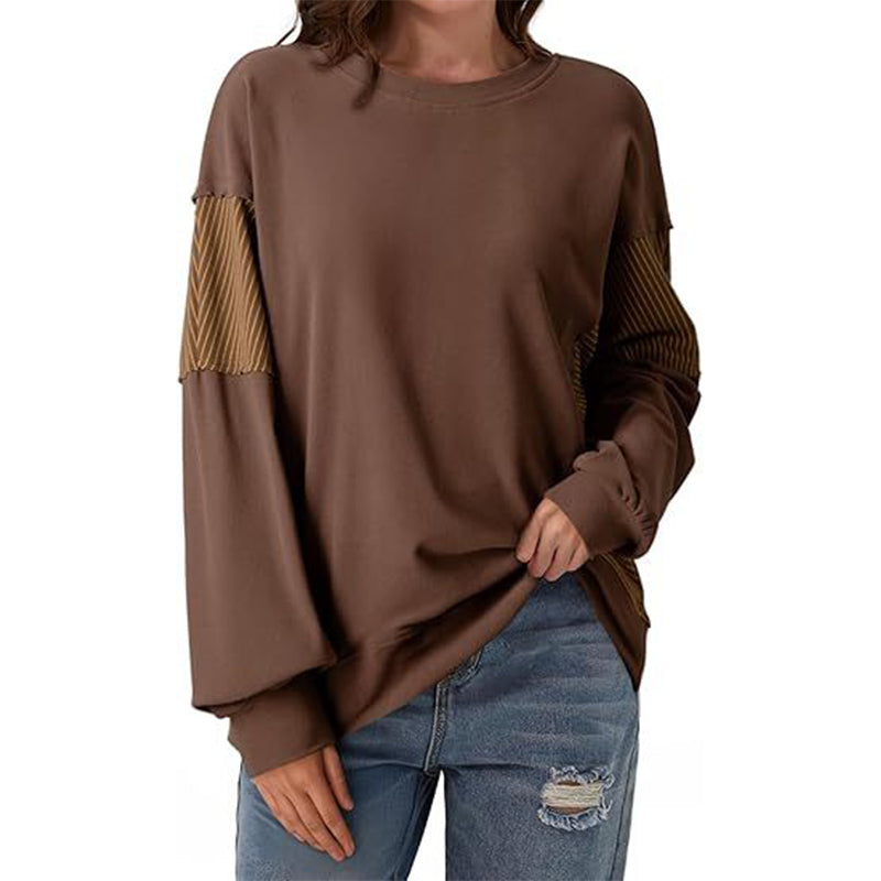 Women's Crewneck Casual Long Sleeve Sweatshirt