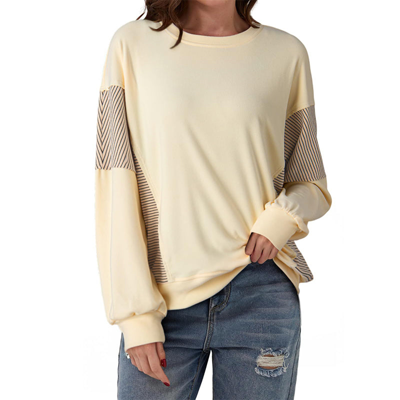 Women's Crewneck Casual Long Sleeve Sweatshirt