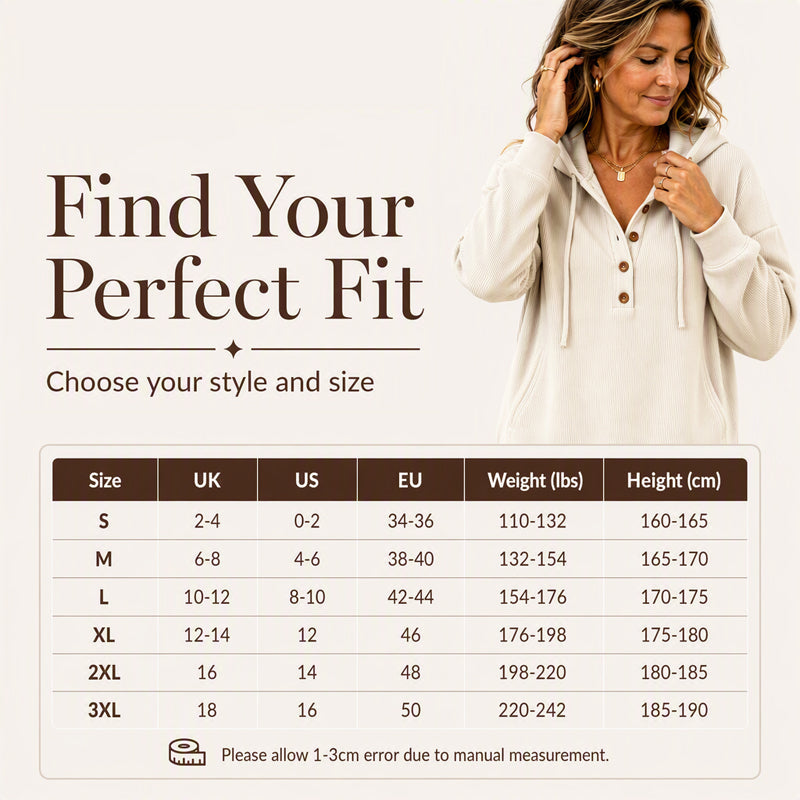 Women's Hoodie Button Down Sweatshirt