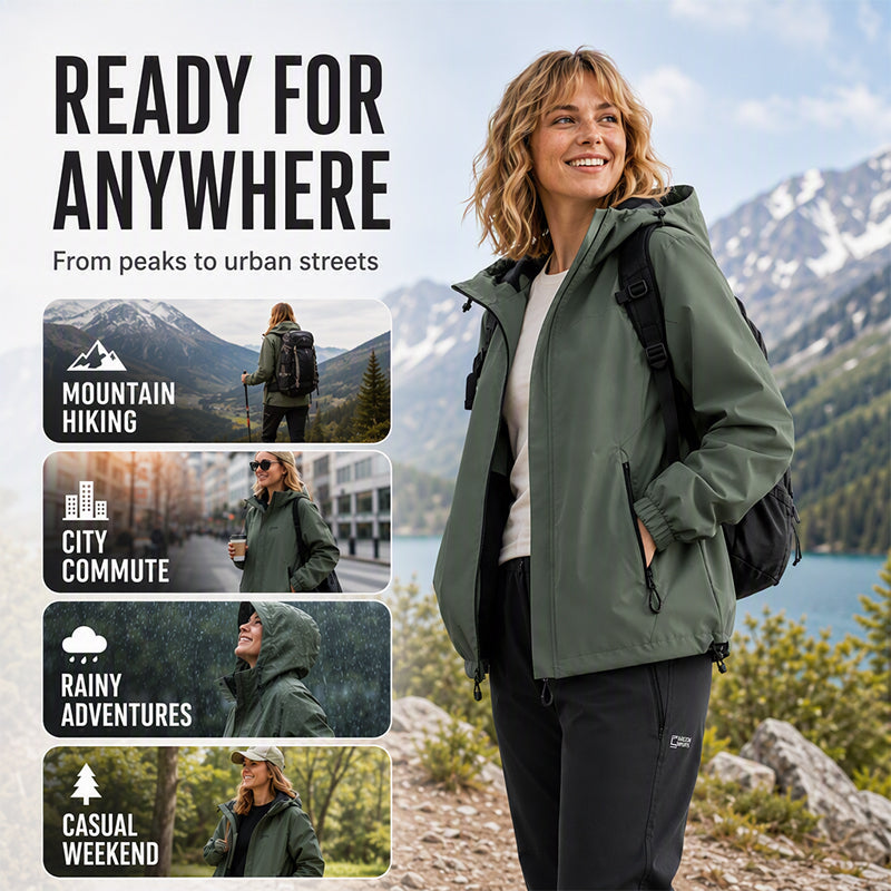 Unisex Waterproof Windproof Outdoor Jacket