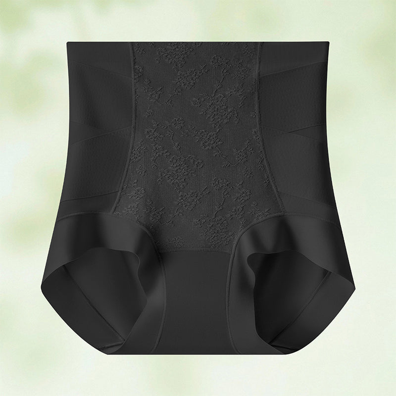 Women's Jacquard High-Waist Tummy Control Panties