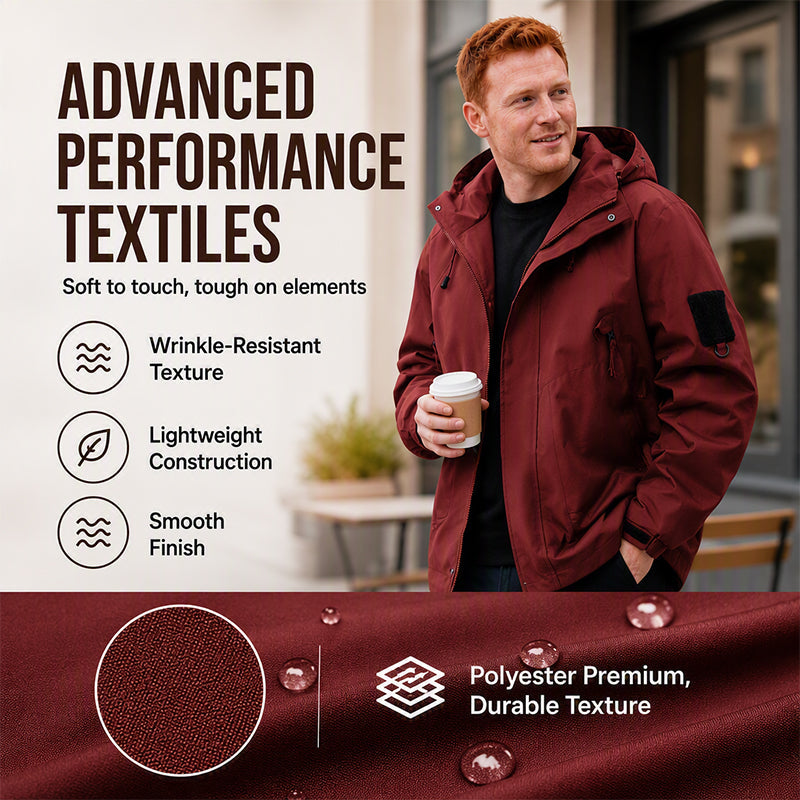 Men's Windproof Cargo Jacket