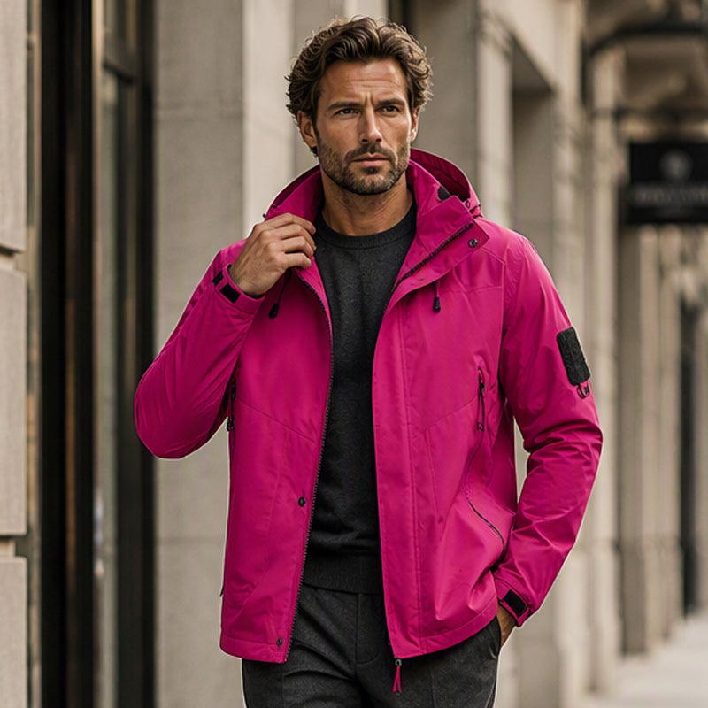 Men's Windproof Cargo Jacket