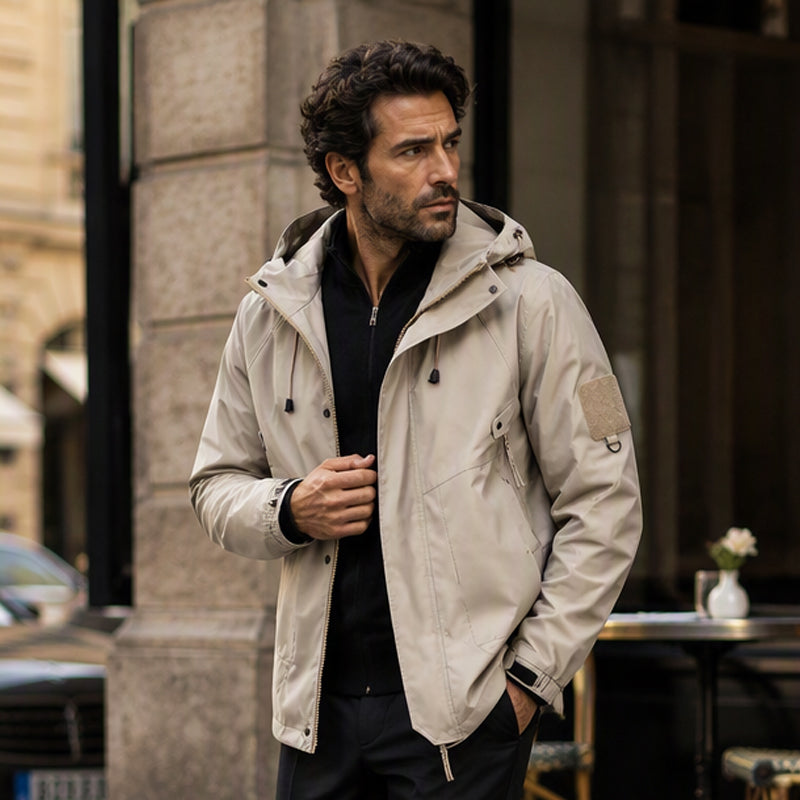 Men's Windproof Cargo Jacket