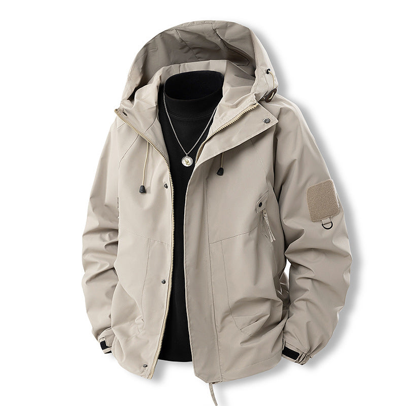 Men's Windproof Cargo Jacket