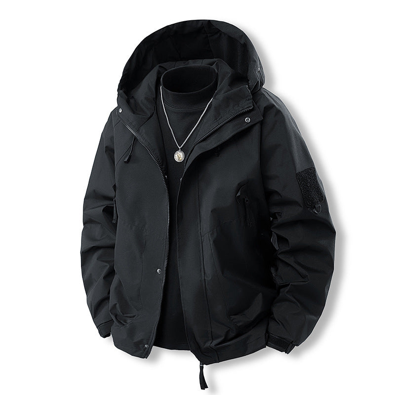 Men's Windproof Cargo Jacket