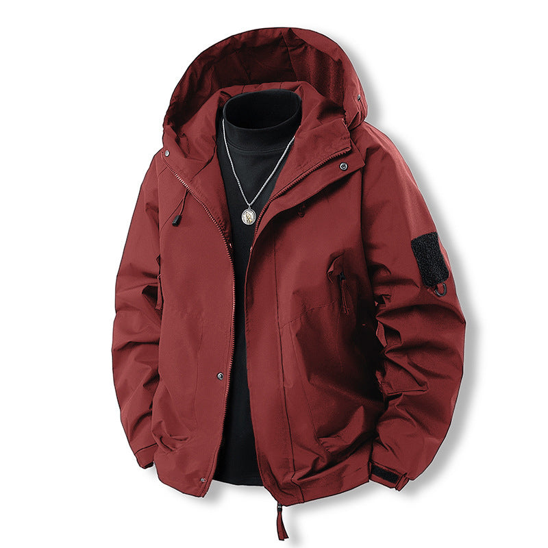 Men's Windproof Cargo Jacket