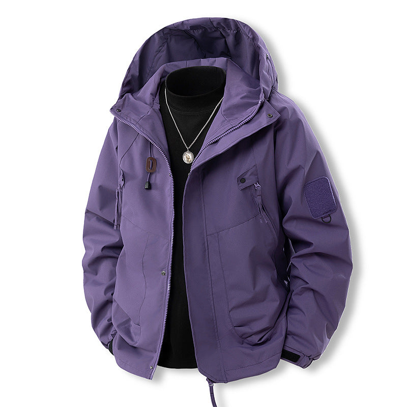 Men's Windproof Cargo Jacket