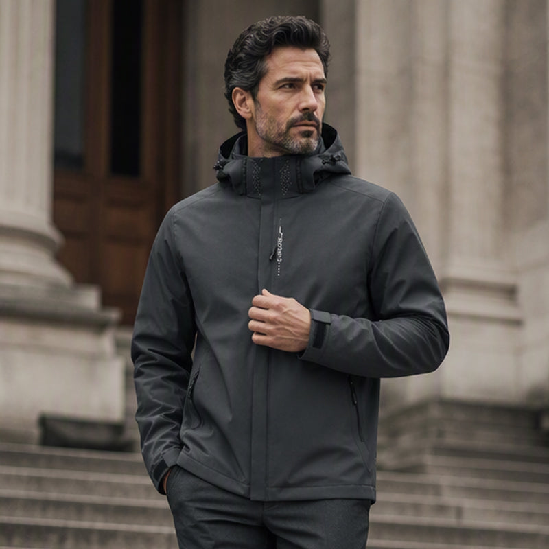 Men's Waterproof Outdoor Hooded Jacket
