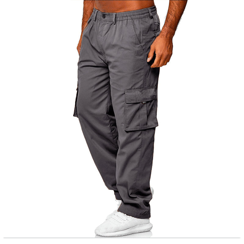 Men's Loose Fit Straight Leg Cargo Pants