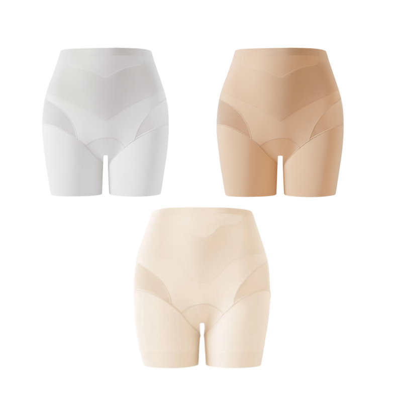 Women's Seamless High-Waist Tummy Control Boyshorts