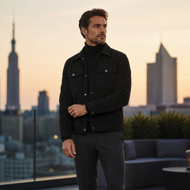 Men's Retro Corduroy Jacket