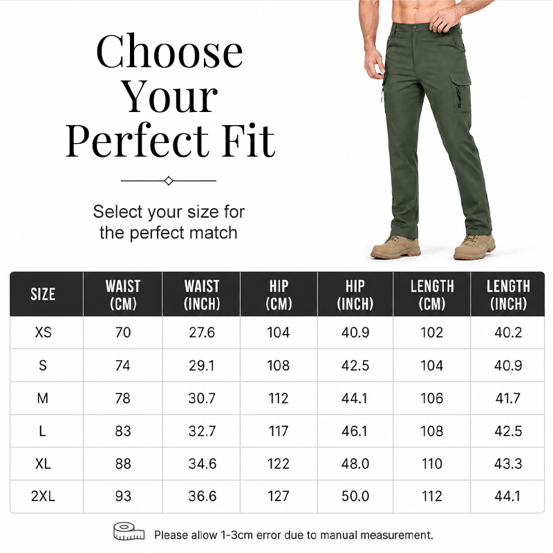 Men's Outdoor Multi-Pocket Cargo Pants