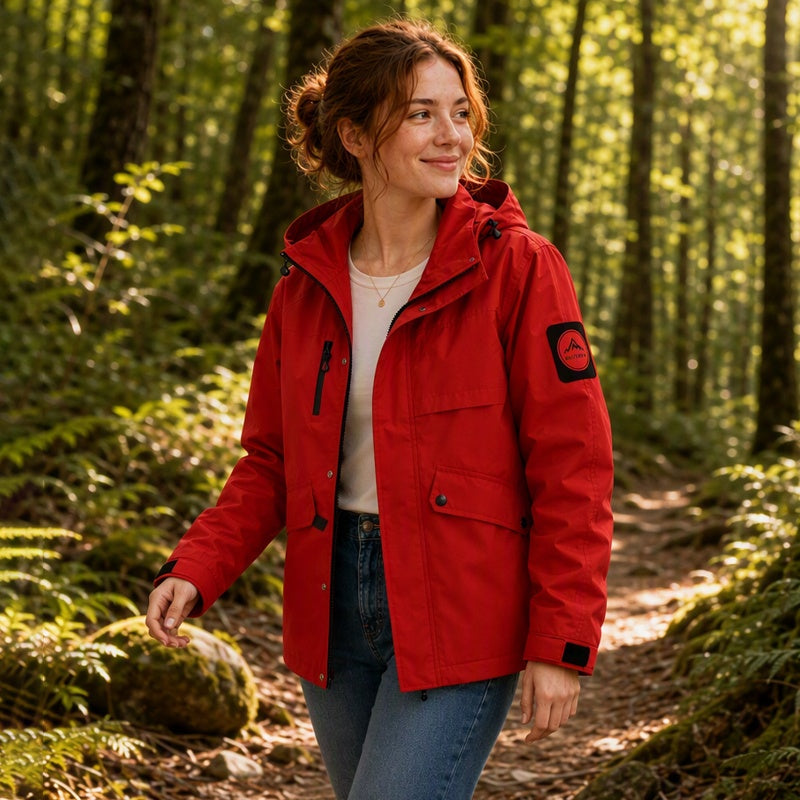 Women's Waterproof Outdoor Windbreaker