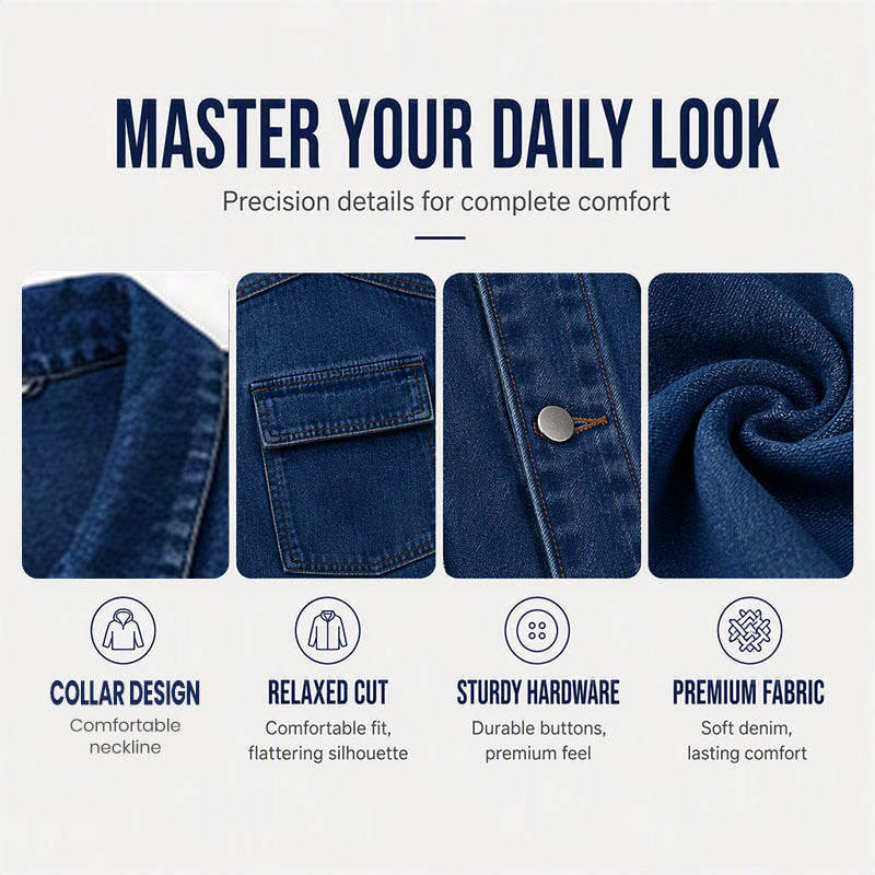 Women's Classic Oversized Denim Jacket