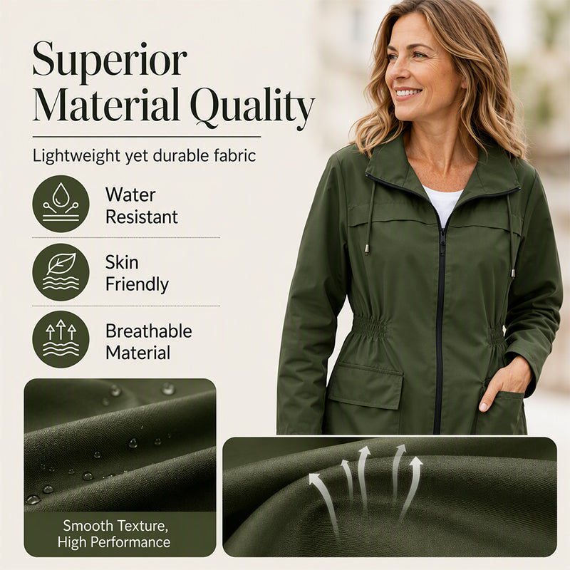 Women's Stylish Water-Resistant Jacket