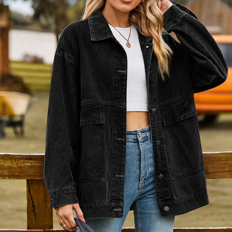 Women's Classic Oversized Denim Jacket