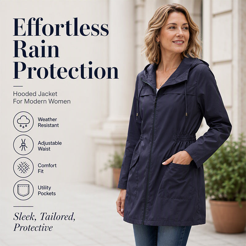Women's Stylish Water-Resistant Jacket