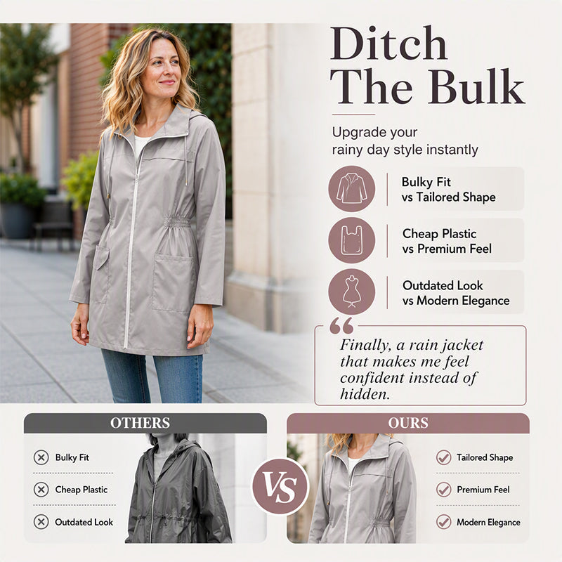 Women's Stylish Water-Resistant Jacket