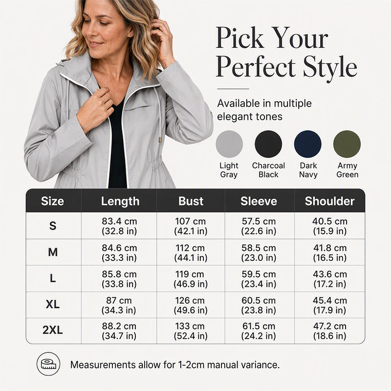 Women's Stylish Water-Resistant Jacket