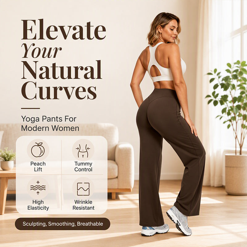 Women's High Waisted Wide Leg Yoga Pants