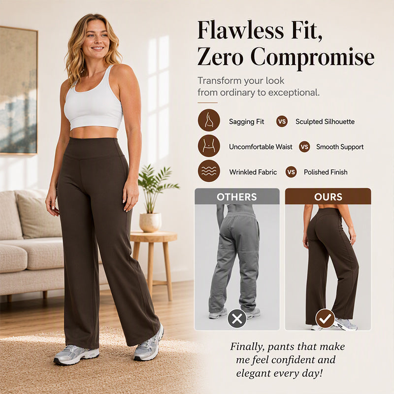 Women's High Waisted Wide Leg Yoga Pants